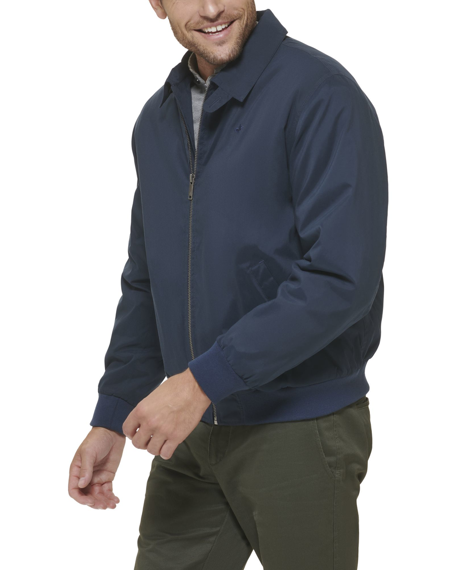 (image for) Flawless Microtwill Relaxed Laydown Collar Bomber